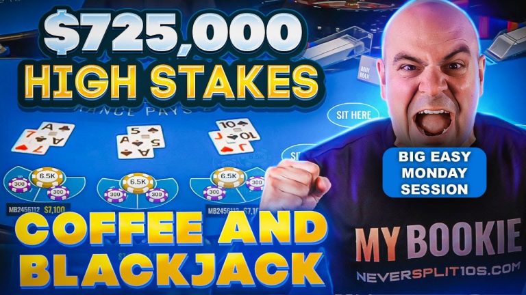 $727,000 BIG BLACKJACK Monday Jan 22 – NS10 Coffee and Blackjack