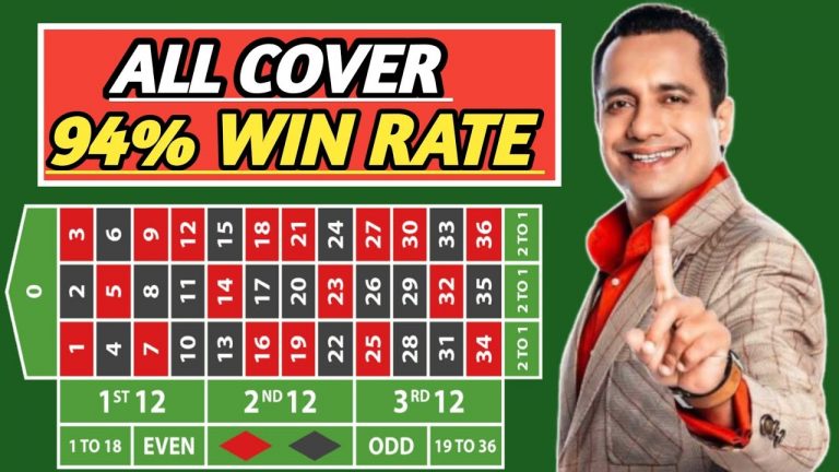 ALL COVER 94% WIN RATE ROULETTE STRATEGY TO WIN / ROULETTE TRICKS #MONEY #CASINO #VIRAL