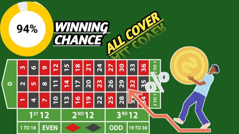 ALL COVER 94% WINNING CHANCE ROULETTE STRATEGY TO WIN / ROULETTE TRICKS #MONEY #CASINO #VIRAL