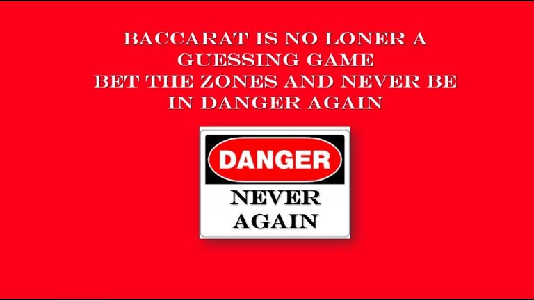 BACCARAT: BET THE ZONES AND NEVER BE IN DANGER AGAIN #baccarat #baccaratjay #gaming #casino #bets