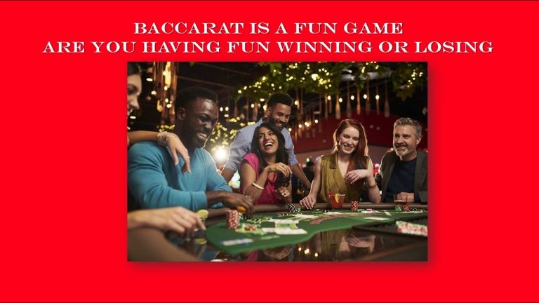 BACCARAT IS A FUN GAME, ARE YOU HAVING FUN WINNING OR LOSING? #baccarat #casino #gaming #betonline