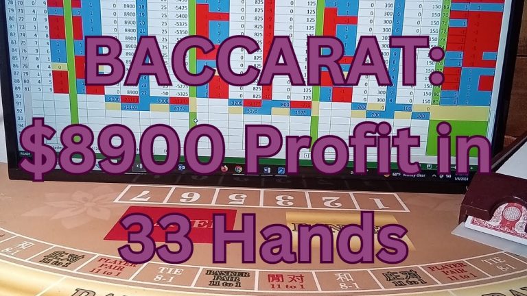 Baccarat Play 3 Strategies, 2 Bankroll Mngmnt Each 01062024. Professional Gambler? Advantage Player?