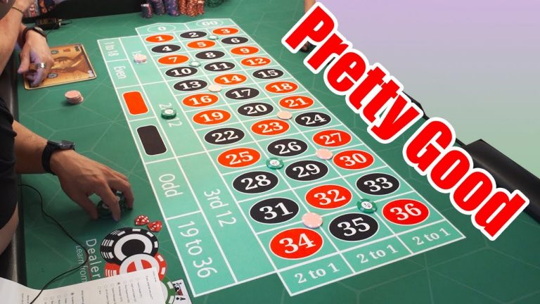 Great Strategy for $25 Roulette Table || Pushin’ The V