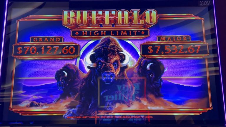 High Limit Buffalo Slot Play At Aria Casino Las Vegas