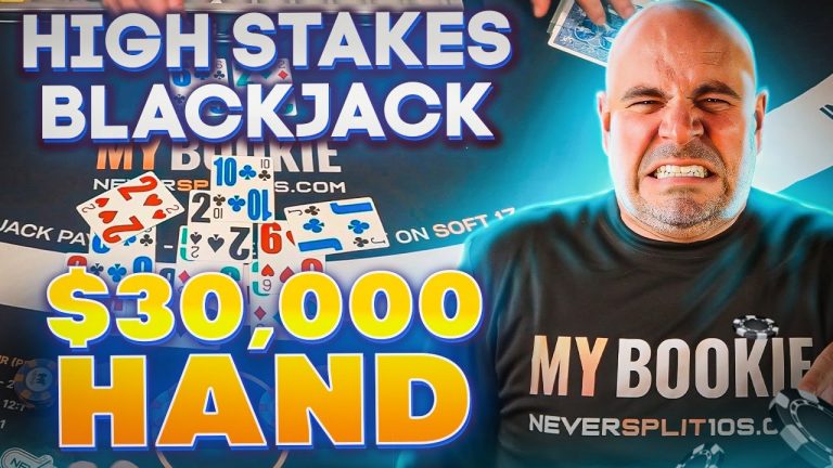 High Stakes Blackjack – $30,000 Happy New Year players E279