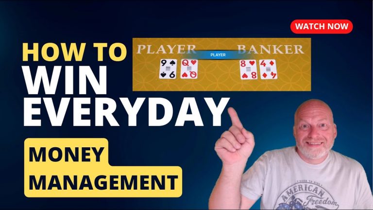 How to Win Everyday Playing Baccarat