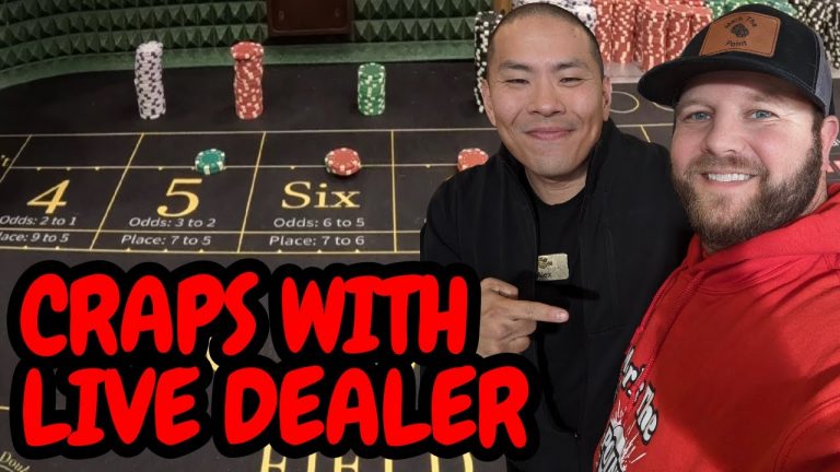 Live Craps Play With Real Dealer