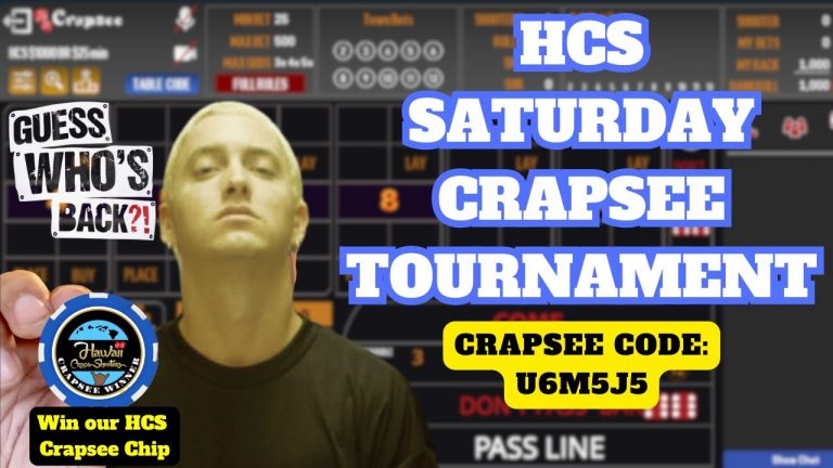 Play Live Craps against other Craps Players with your own $1500 Bankroll. Crapsee Code: U6M5J5