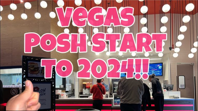 Posh Burgers to Video Baccarat ARIA Las Vegas Livestream Bellagio Vlog