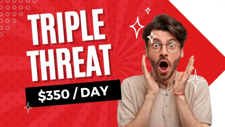 Triple Threat Strategy Is A Money Maker