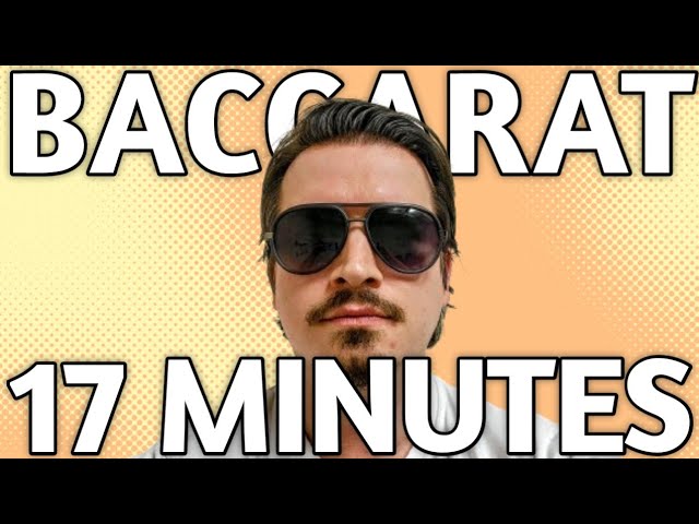 17 Minutes Of WINNING Playing Baccarat