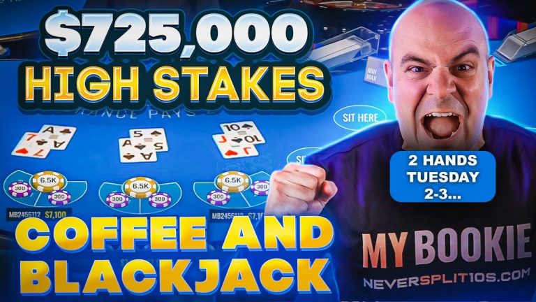 $772,000 BIG 2-3 Hands Tuesday – Jan 30 – Coffee and Blackjack