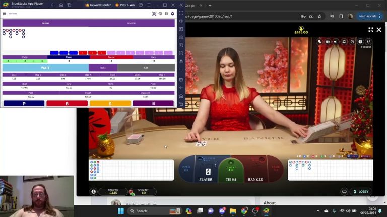 Baccarat pays me more than my job! – Tuesday morning session – Rigel Castle Baccarat app.