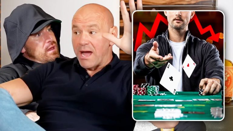 DANA WHITE BET $300,000 ON ONE HAND IN BACCARAT!