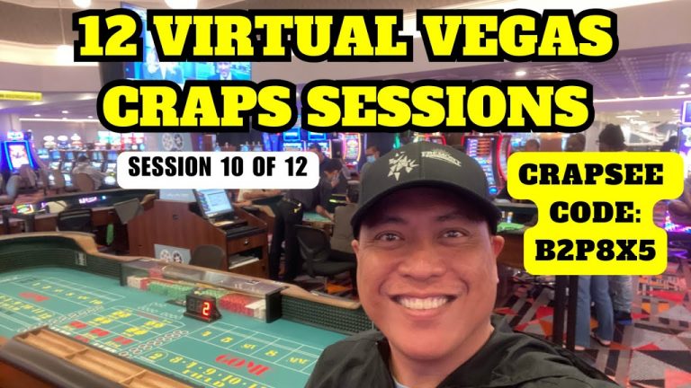 HCS Vegas Virtual Sessions 10 of 12. Crapsee Code: B2P8X5