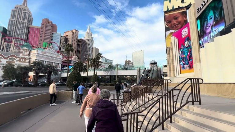 MGM Grand Casino Walk Through February 2024 Las Vegas