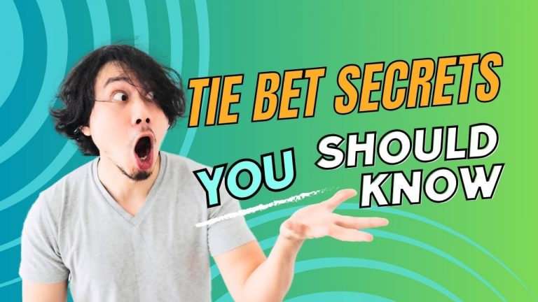 TIE BETS SECRETS YOU SHOULD KNOW #casino #baccaratjay #gaming #baccarat #onlinegaming #bets