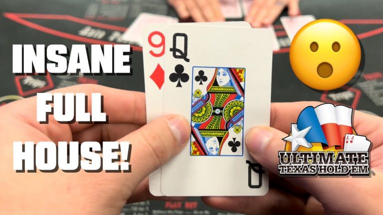 This Queen/Nine made an insane full house on Ultimate Texas Hold’em