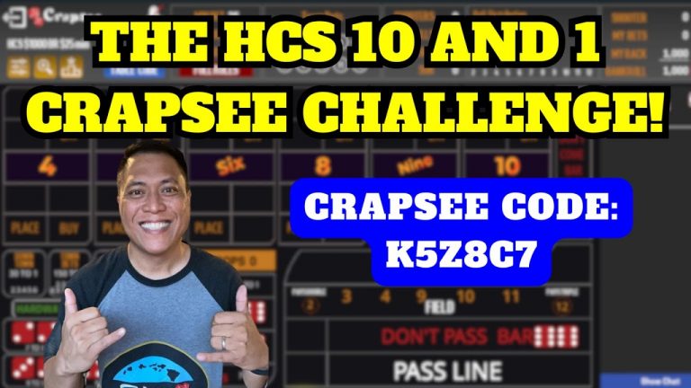 You got 10 Craps Players and just $1000. How will you play? Crapsee Code: K5Z8C7