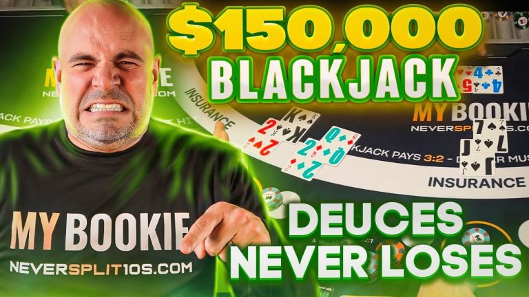 $150,000 Massive Bet Blackjack – High Roller Strategy – E287