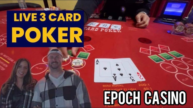 3 Card Poker At Epoch Casino – The Baccarat Assassin & The Blackjack Queen