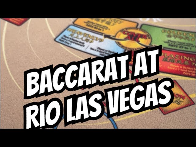 3/17/24 Rio Las Vegas Baccarat LIVE D Lucky Experience in Las Vegas