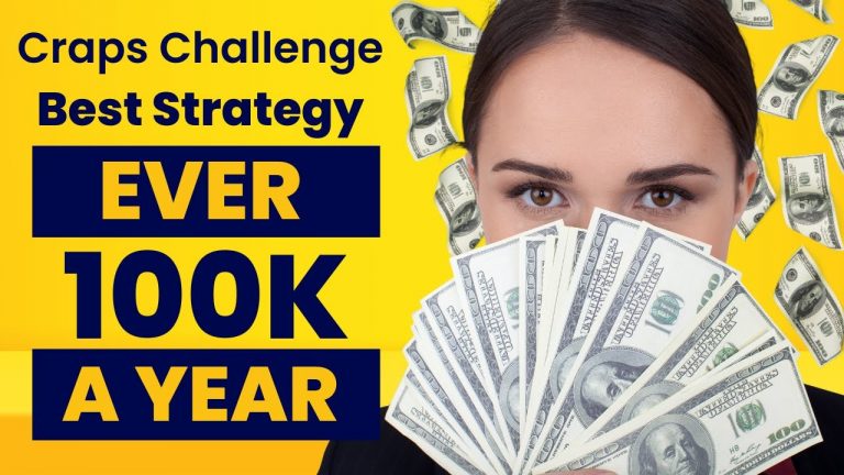 Craps How To Make 100k a Year Challenge. The Greatest Strategy Ever WAIT WAIT 6/8 Modified