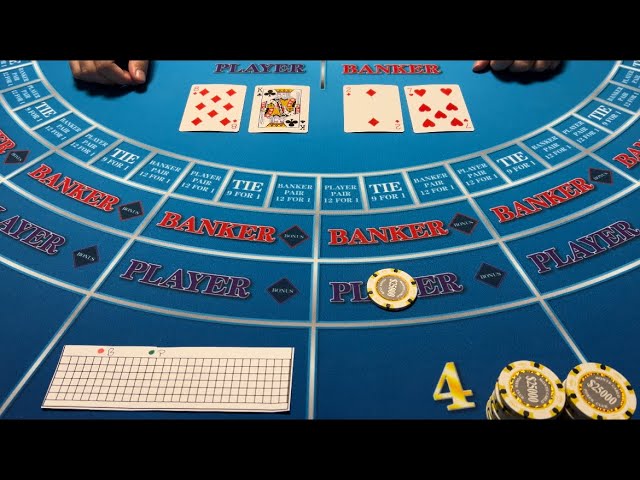 EPIC HIGH ROLLER BACCARAT | $600,000 BUY IN | SUPER PLAYER HEAVY SHOE & BONUS BET WINS!