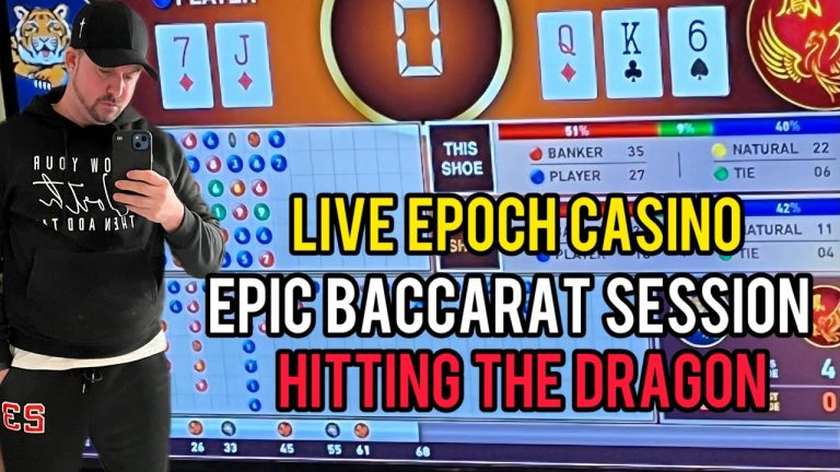 Epic Live Baccarat Session – The Dragon Hit Boys!! Episode 6