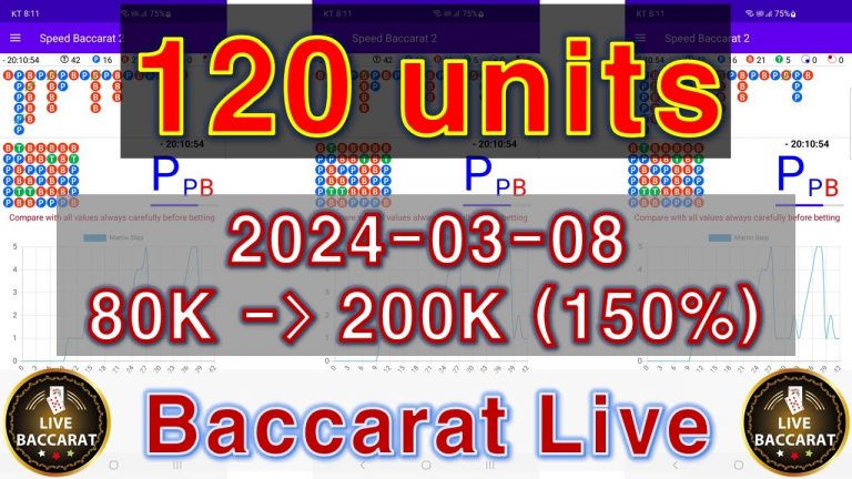 How to use the Baccarat Live app : 2024-03-08