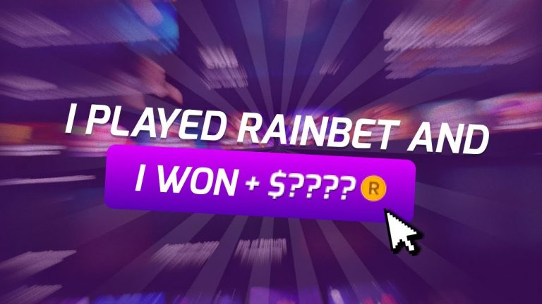 I Played Rainbet For The First Time And Won….?