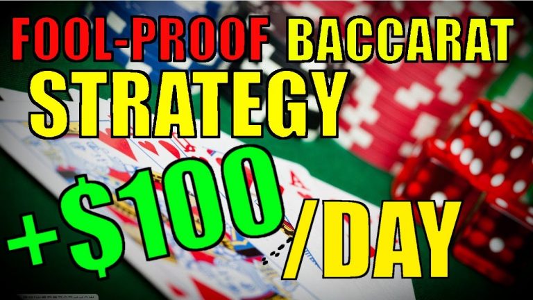 INSANE New Baccarat Strategy | Win $100 A DAY