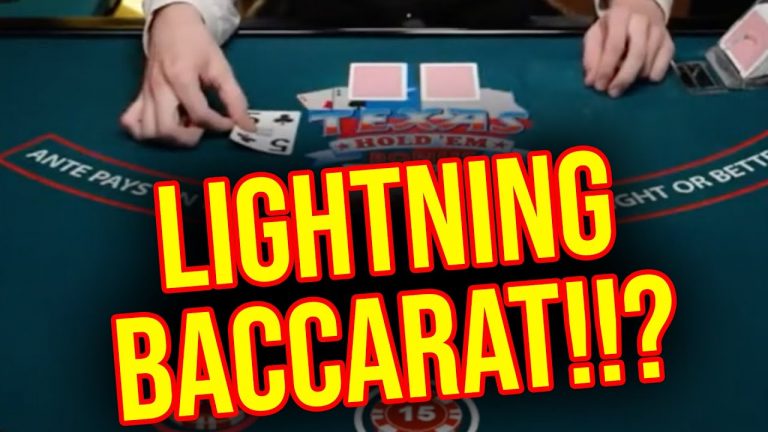 LIGHTNING BACCARAT OR LIGHTNING DICE!? LIVE CASINO ACTION MARCH 4TH 2024