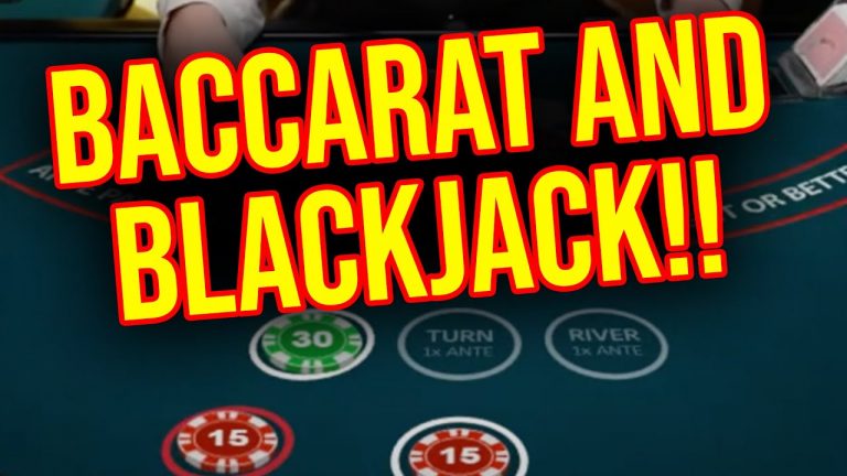 MORE BACCARAT!? OR SHOULD WE PLAY BLACKJACK!? LIVE CASINO ACTION MARCH 6TH 2024