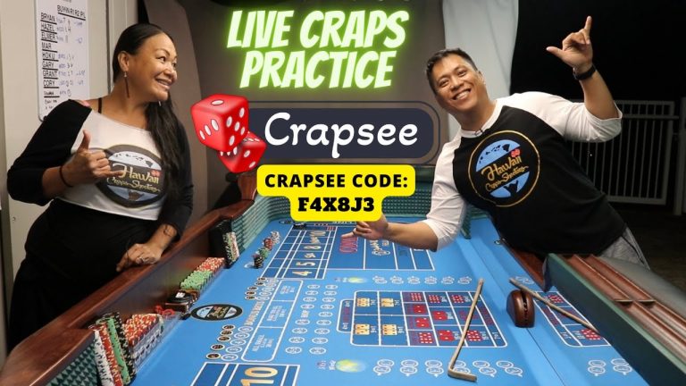 Mrs Moneyshot is Back! Live Craps Practice and Crapsee. Code: F4X8J3