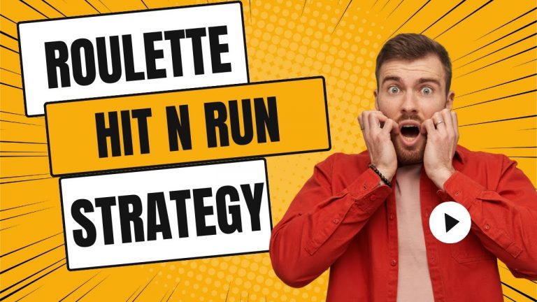 Roulette Hit Big Fast Strategy. How to Win 6k a month