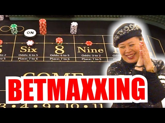 SHES AGGRESSIVE 30 Roll Craps Challenge – WIN BIG or BUST #408