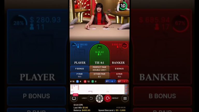 Slipstream Baccarat Strategy – Day 9 – Playing for Real Money