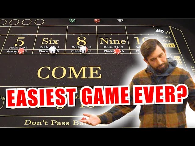 TOO EASY 30 Roll Craps Challenge – WIN BIG or BUST #409