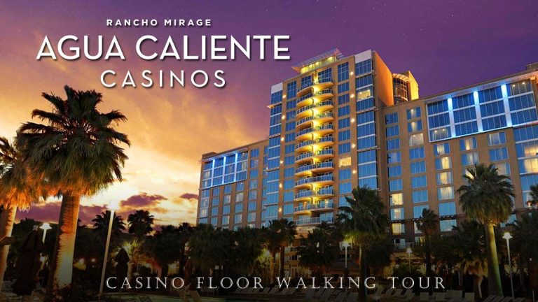 WALKING TOUR of AGUA CALIENTE CASINO RANCHO MIRAGE outside of Palm Springs