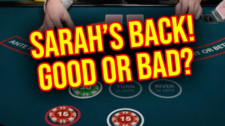 WILL SARAH HAVE SIMILAR LUCK!? LIVE CASINO ACTION! MARCH 18TH 2024