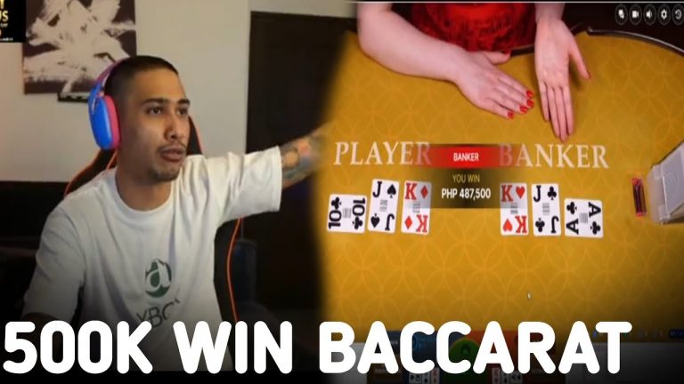 500K WIN SA BACCARAT OUT AGAD | BOSS D | AKOSI DOGIE