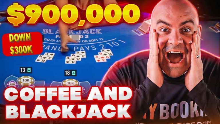 $910,000 Biggest Blackjack Comeback of 2024 – Coffee and Blackjack