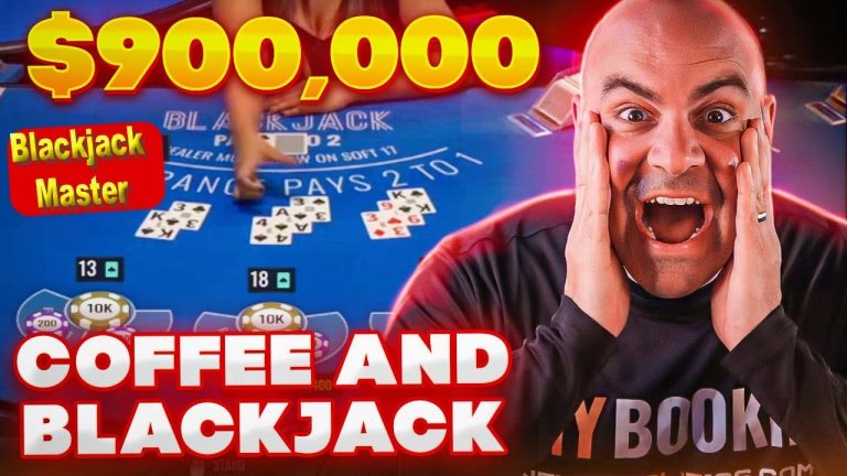 $920,000 Blackjack Masterclass Big Bet Friday April 19 – Coffee and Blackjack