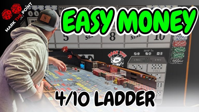 BEST Ladder Craps Strategy? The power of the 4/10!