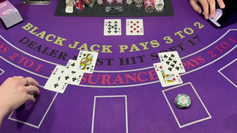 BLACKJACK $1,000 BUY IN 2 PLAYER SESSION