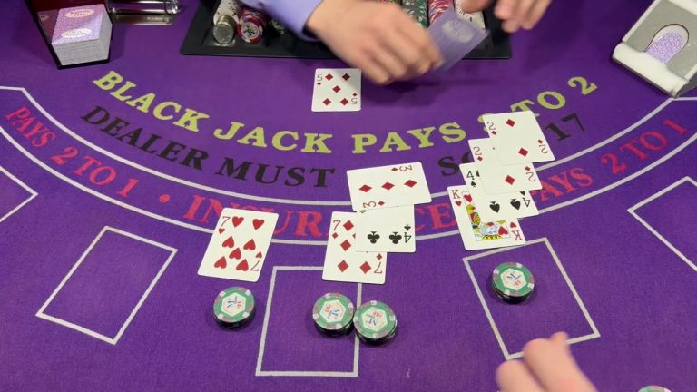 BLACKJACK $1,000 BUY IN 6 DECK SESSION