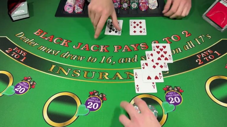 BLACKJACK DOUBLE DECK $1,000 BUY IN