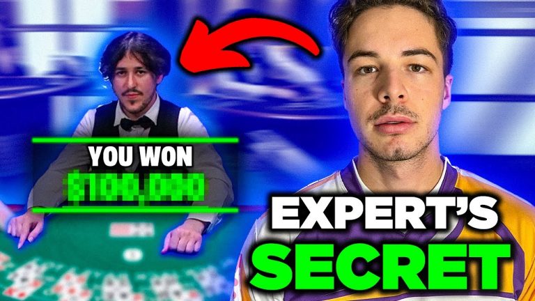 BLACKJACK EXPERT REVEALS HIS SECRET WINNING STRATEGY!