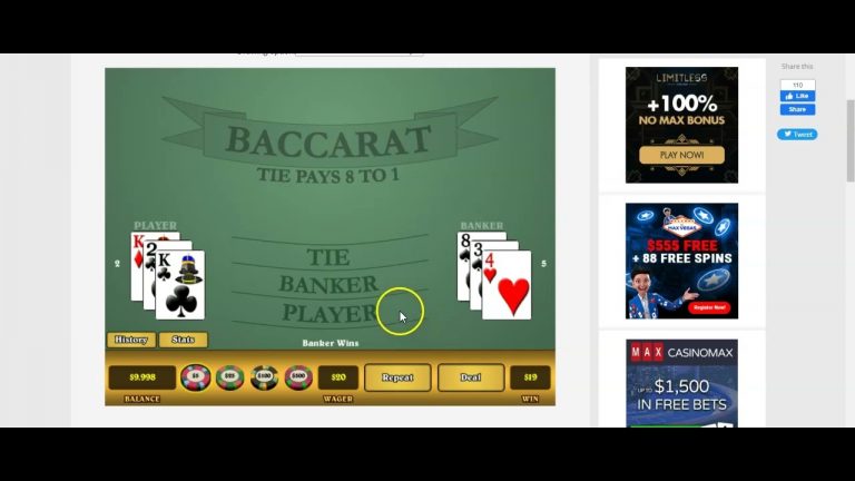 Baccarat Super Conservative ‘Paycheck Replacement’ Method